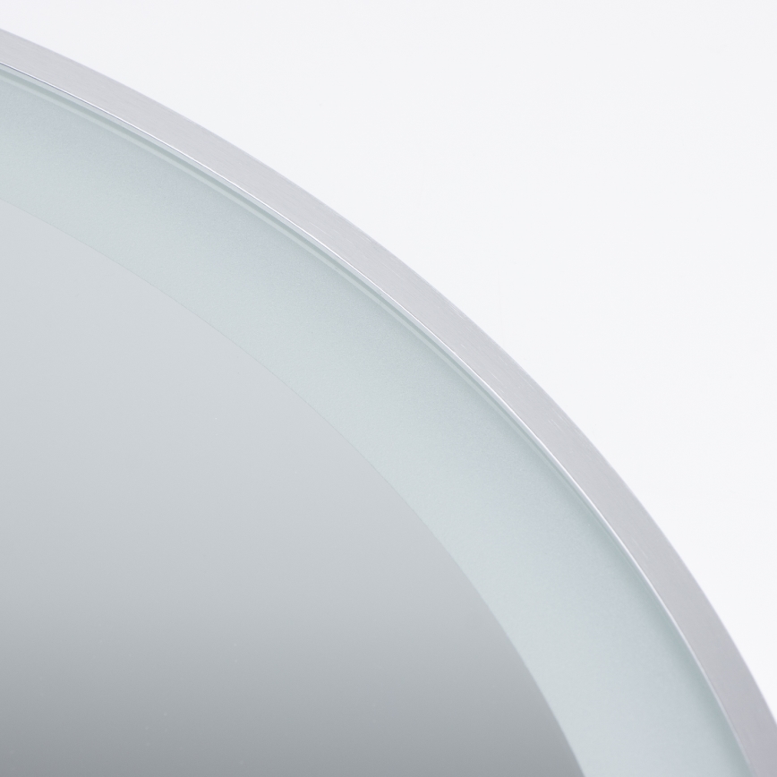 Brilagi - Specchio da bagno LED TORINO LED/19W/230V Ø 60 cm argento IP44 CRI 90 dimmerabile + CCT