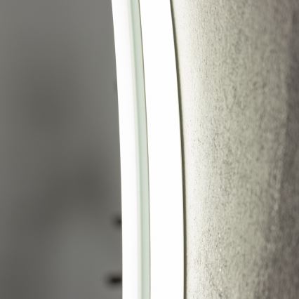 Brilagi - Specchio da bagno riscaldato dimmerabile con retroilluminazione CLARA PRO LED/19W/230V Ø 60 cm 3000/4000/6500K IP44 CRI 90