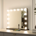 Brilagi - Specchio per trucco dimmerabile LED HOLLYWOOD LED/15W/230V 3000/4000/6500K