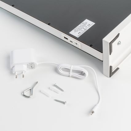 BRILAGI - Specchio da trucco LED dimmerabile HOLLYWOOD LED/15W/230V CCT + 2x USB 55x77 cm bianco