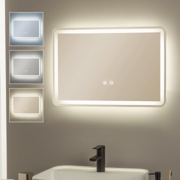Brilagi - Specchio riscaldato per bagno BELLA LED/12W/230V 40x60 cm IP44 IRC 90 dimmerabile + CCT