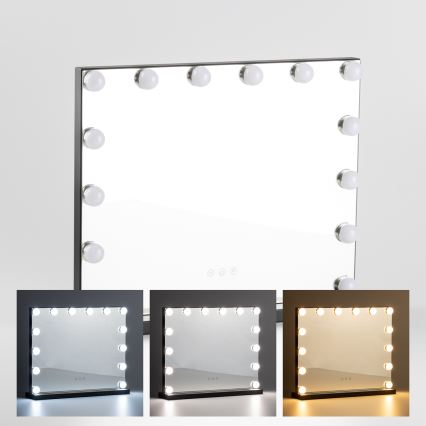 Brilagi - Specchio per trucco dimmerabile LED HOLLYWOOD LED/15W/230V 3000/4000/6500K