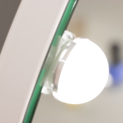 Brilagi - Specchio per trucco dimmerabile a LED HOLLYWOOD LED/12W/230V 3000/4000/6500K