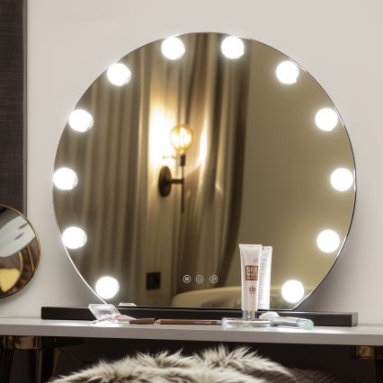 Brilagi - Specchio per trucco dimmerabile a LED HOLLYWOOD LED/12W/230V 3000/4000/6500K