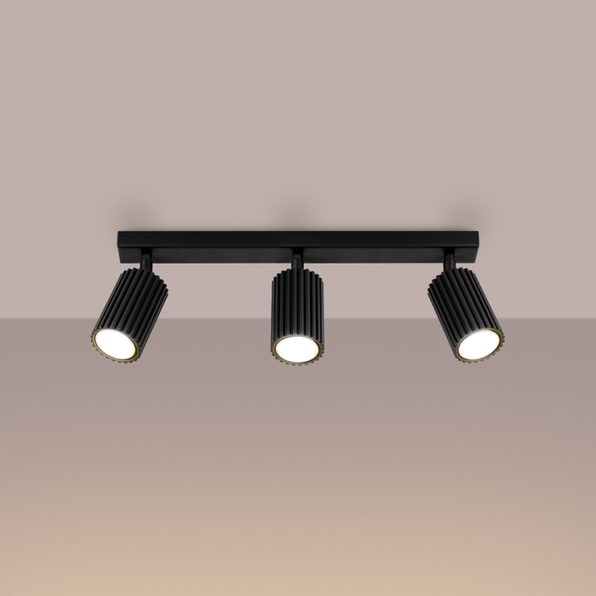 Brilagi - Spot CRESTO 3xGU10/10W/230V noir