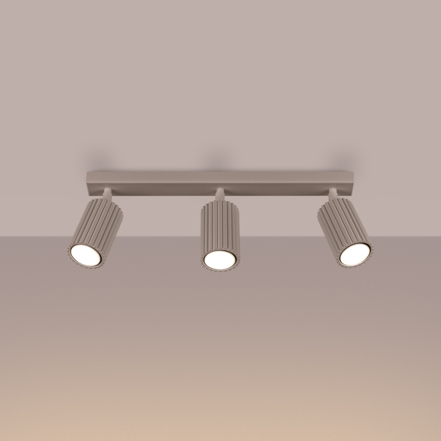 Brilagi - Spot CRESTO 3xGU10/10W/230V taupe