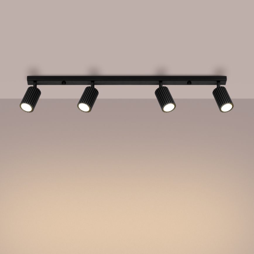 Brilagi - Spot CRESTO 4xGU10/10W/230V noir