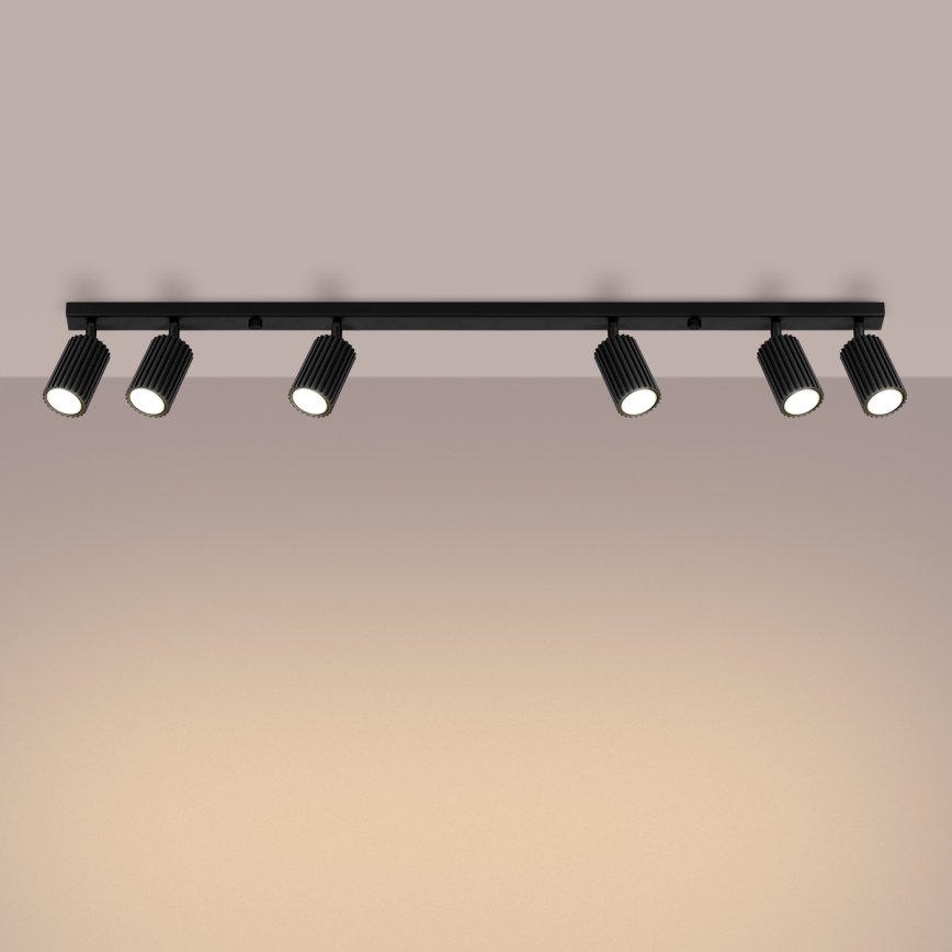 Brilagi - Spot CRESTO 6xGU10/10W/230V noir