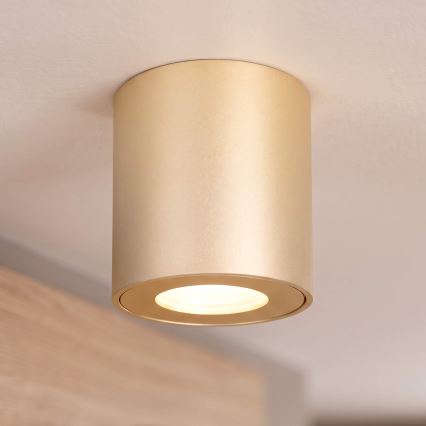 BRILAGI - Spot de salle de bains MIA 1xGU10/30W/230V 84x80 mm doré IP54