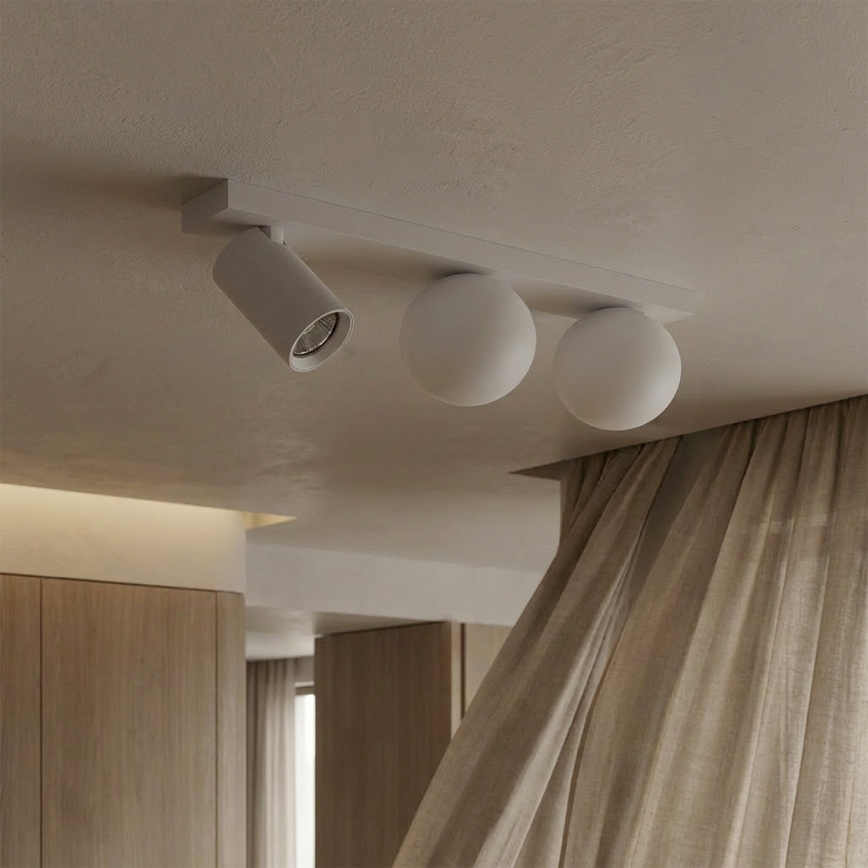 Brilagi - Spot d'éclairage SELE BALL 1xGU10/30W/230V + 2xG9/10W blanc