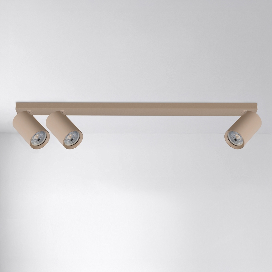 Brilagi - Spot d'éclairage SELE LONG 3xGU10/30W/230V beige