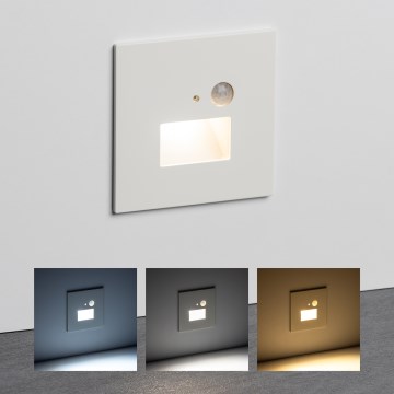 Brilagi - Spot d'escalier avec détecteur de mouvement JACK LED/1,5W/230V 3000K/4000K/6500K blanc