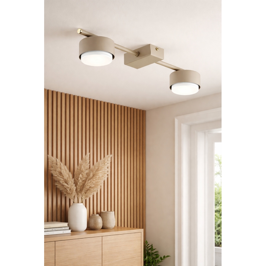 Brilagi - LED RGB+CCT Spot dimmable MONO 2xGX53/14W/230V 2700-6500K Wi-Fi Tuya beige