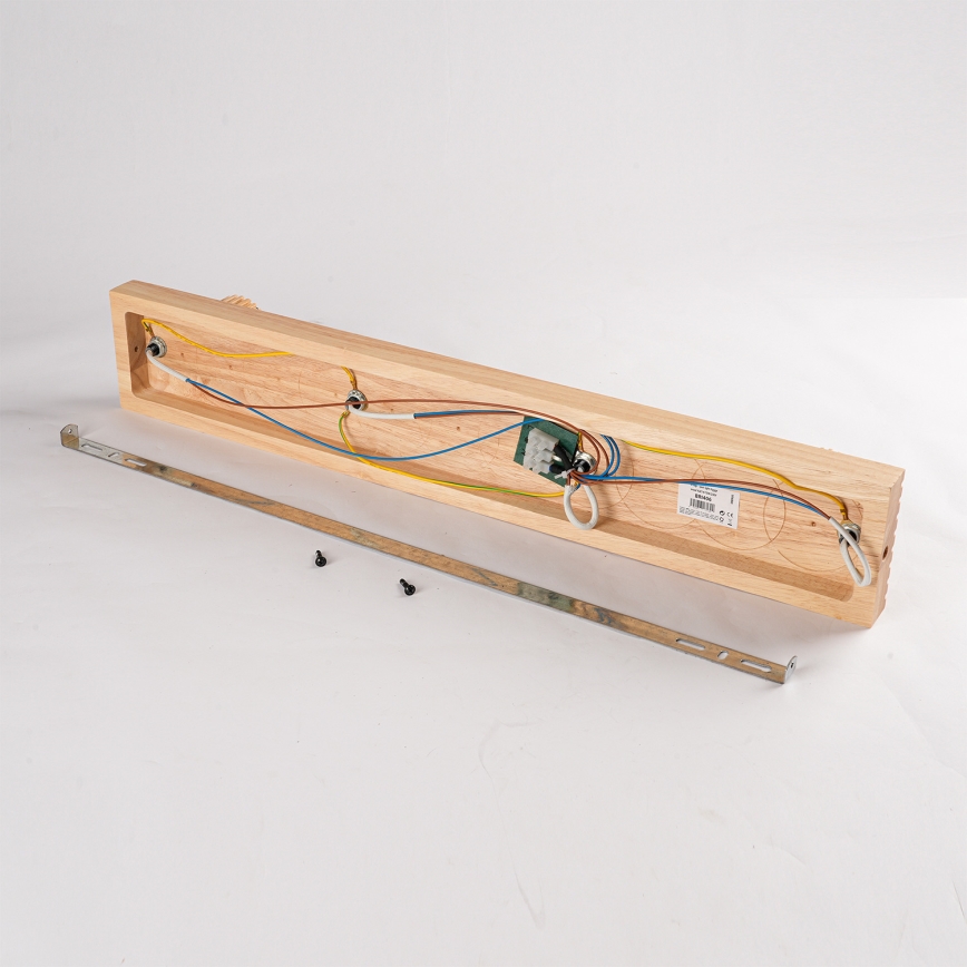 Brilagi - Spot HYGGE 4xE14/15W/230V hévéa/fumé