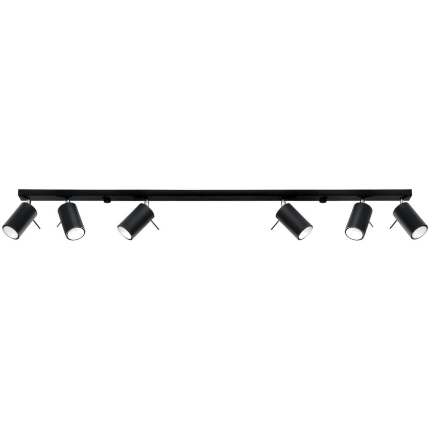 Brilagi -  Spot LED ASMUS 6xGU10/7W/230V noir