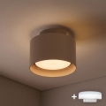 BRILAGI - Spot LED BACKLIT 1xGX53/15W/230V + LED/3W Ø 10 cm beige