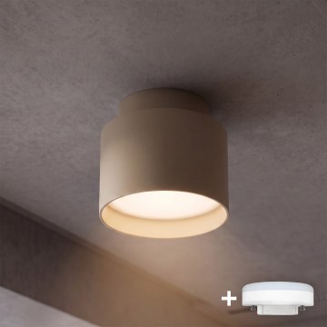 BRILAGI - Spot LED BACKLIT 1xGX53/15W/230V + LED/3W Ø 8 cm beige