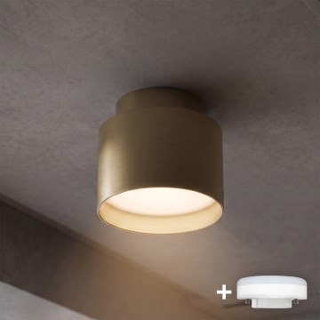 BRILAGI - Spot LED BACKLIT 1xGX53/15W/230V + LED/3W Ø 8 cm doré