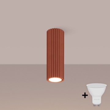 Brilagi - Spot LED CRESTO 1xGU10/10W/230V 20 cm rouge