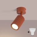 Brilagi - Spot LED CRESTO 1xGU10/10W/230V rouge