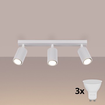 Brilagi - Spot LED CRESTO 3x GU10, 10 W, 230 V, blanc