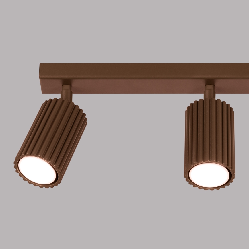 Brilagi - Spot LED CRESTO 3xGU10/10W/230V marron