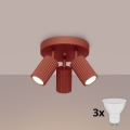 BRILAGI - Spot LED CRESTO 3xGU10/10W/230V orange