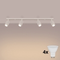 Brilagi - Spot LED CRESTO 4x GU10/10W/230V, crème