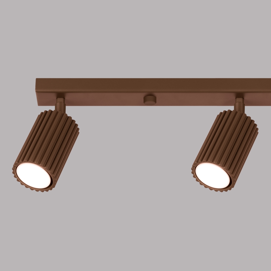 Brilagi - Spot LED CRESTO 4xGU10/10W/230V marron