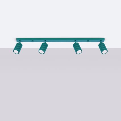 Brilagi - Spot LED CRESTO 4xGU10/10W/230V turquoise