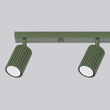 Brilagi - Spot LED CRESTO 4xGU10/10W/230V vert