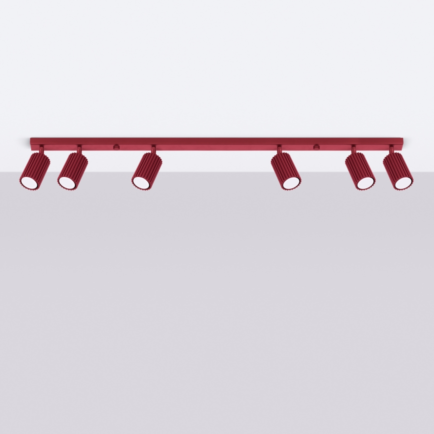 Brilagi - Spot LED CRESTO 6xGU10/10W/230V bordeaux