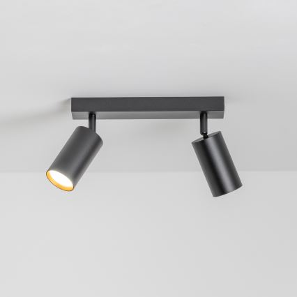 Brilagi - Spot LED dimmable SELE 2xGU10/6,5W/230V 2700-6500K noir/doré