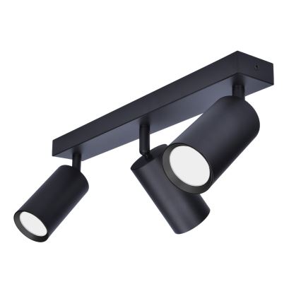 Brilagi - Spot LED RGBW dimmable SELE 3xGU10/4,8W/230V 3000K noir + télécommande