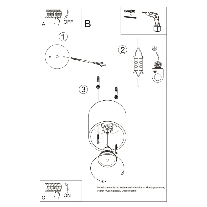 Brilagi -  Spot LED FRIDA 1xGU10/7W/230V blanc