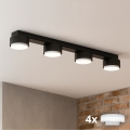 Brilagi - Spot LED MONO 4xGX53/30W/230V noir