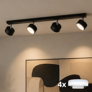 Brilagi - Spot LED MONO 4xGX53/30W/230V noir