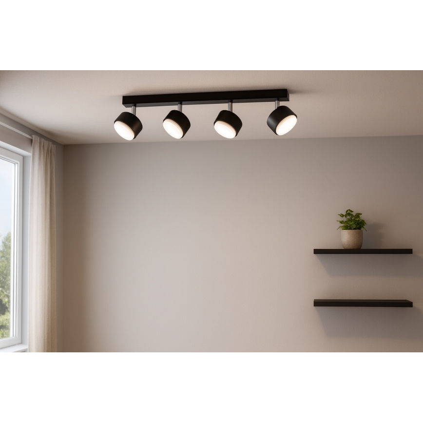 Brilagi - Spot LED MONO 4xGX53/30W/230V noir