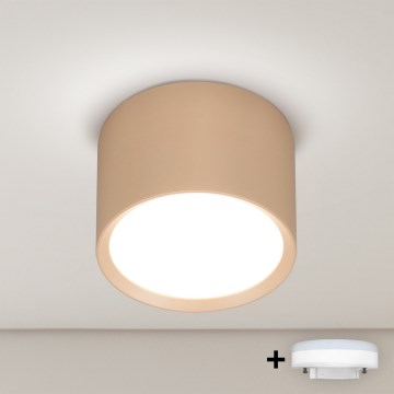 BRILAGI - Spot LED RGB+CCT dimmable SMOOTH 1xGX53/14W/230V 60x82 mm 2700-6500K Wi-Fi Tuya beige