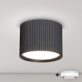 Brilagi - Spot LED RGB+CCT dimmable STRIPY 1xGX53/14W/230V 2700-6500K Wi-Fi Tuya noir