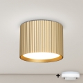 BRILAGI - Spot LED RGB+CCT dimmable STRIPY 1xGX53/14W/230V 60x82 mm 2700-6500K Wi-Fi Tuya doré