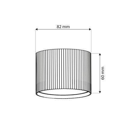 Brilagi - Spot LED RGB+CCT dimmable STRIPY 1xGX53/14W/230V 2700-6500K Wi-Fi Tuya beige