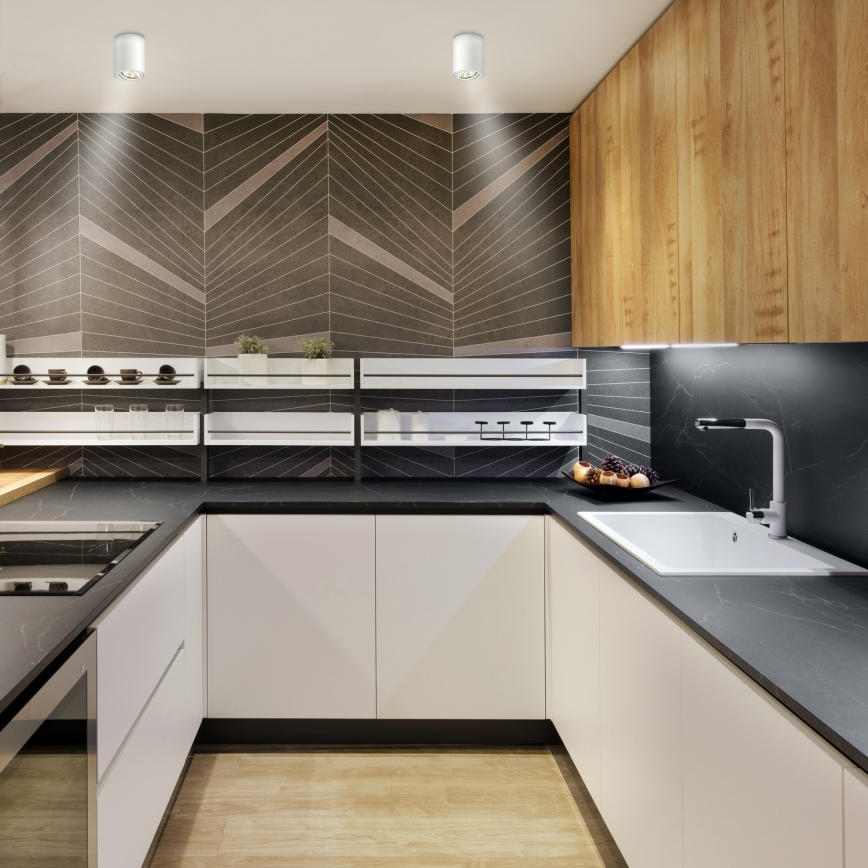 Brilagi - Spot LED RGBW dimmable MIA 1xGU10/30W/230V 2700–6500 K Wi‑Fi 100×80 mm blanc