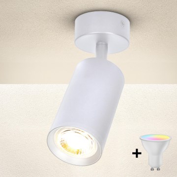 Brilagi - Spot LED RGBW dimmable SELE 1xGU10/4,8W/230V 3000K blanc + télécommande