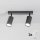 Brilagi - Spot LED RGBW dimmable SELE 2xGU10/4,8W/230V 3000K noir + télécommande