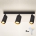 Brilagi - Spot LED RGBW dimmable SELE 3xGU10/6W/230V 3000K noir/doré + télécommande