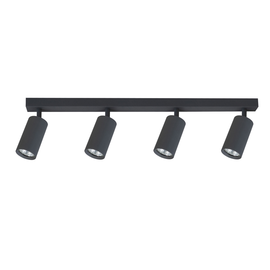 Brilagi - Spot LED RGBW à intensité réglable SELE 4x GU10/4,8W/230V 3000K anthracite + télécommande