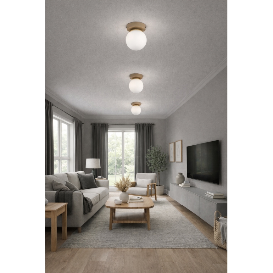 Brilagi - Spot MILO ECRU 1xE27/60W/230V beige/doré