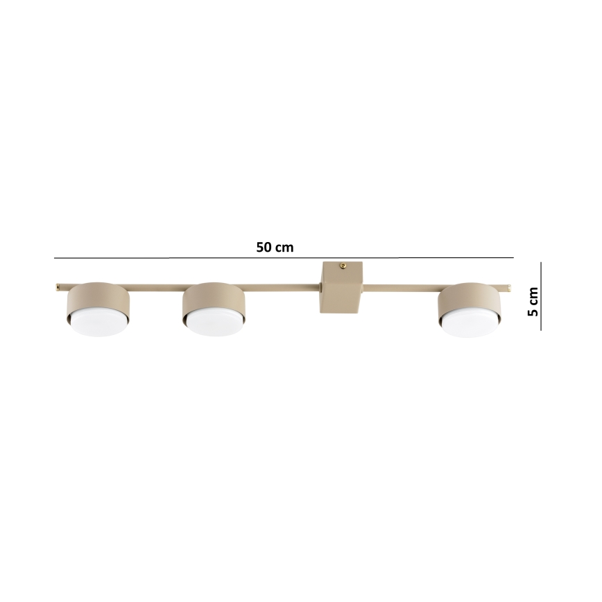 Brilagi - Spot MONO 3xGX53/12W/230V beige