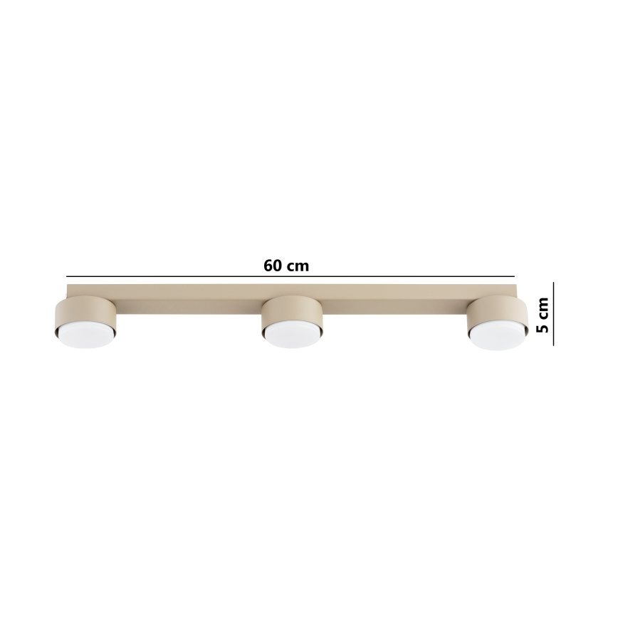 Brilagi - Spot MONO 3xGX53/12W/230V beige